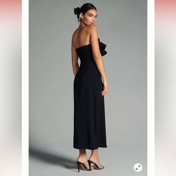 Vineet Bahl Ruffled Strapless Dress - Picture 2 of 6